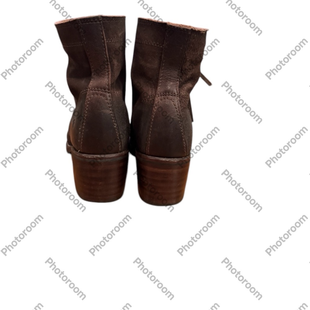 FRYE SABRINA LACE-UP BOOTS SZ 8.5 - Picture 3 of 5